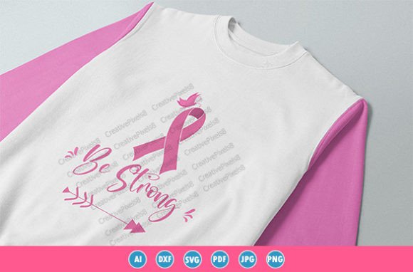 Be Strong Motivational T-shirt Graphic: A Design Asset for Impact