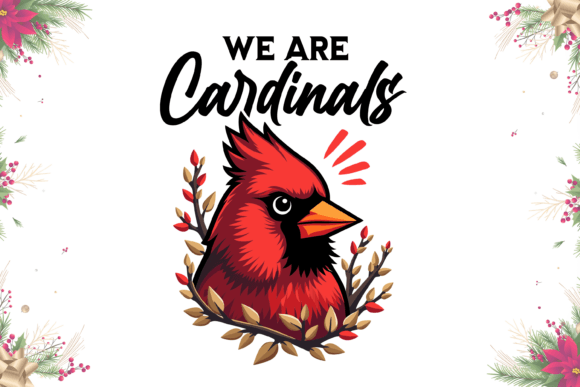 Best Cardinal Vector Graphic Design for Print & Merchandise