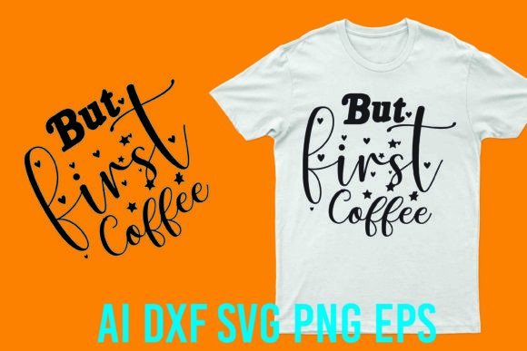 But First Coffee: A Vector Graphic for Morning Rituals