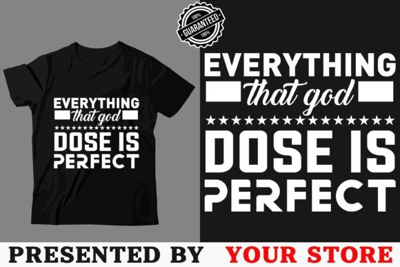 God Custom Vector Graphic T-shirt Design: Faith Meets Streetwear