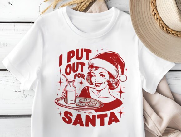 Retro Funny Graphic Tees Png: A Vintage Holiday Twist