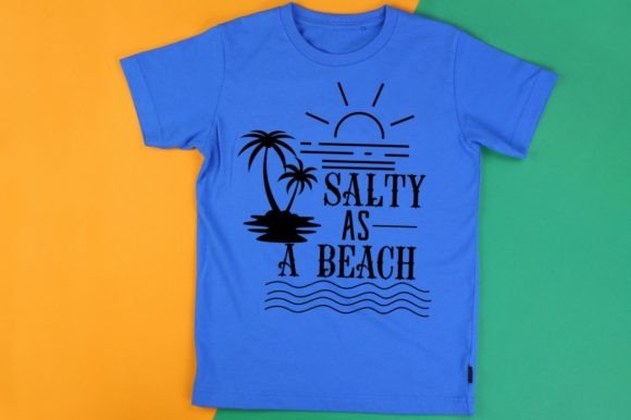 Salty As A Beach SVG: Your Go-To Summer Design Asset