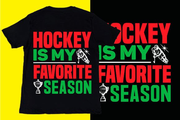 Scoring Big with Hockey T-shirt Graphic Design