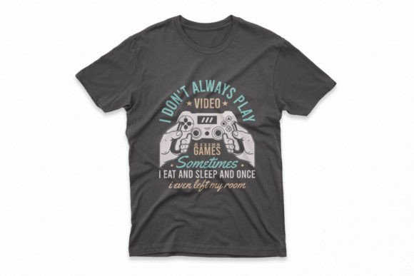 Video Game Vector T-Shirt Design: A Designer’s Asset Guide